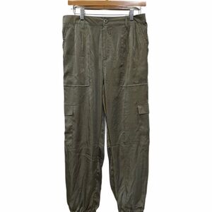 RE Generation Olive Green Cargo Joggers